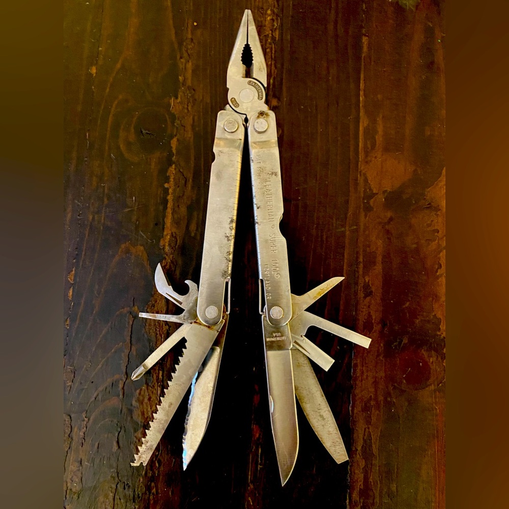 Vintage Original Leatherman Super Tool Multi Tool USA Portland 1999